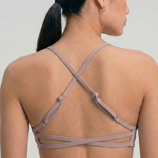 Summer Limited Collection ✦ Lily Strappy Bra (Ballet Pink)