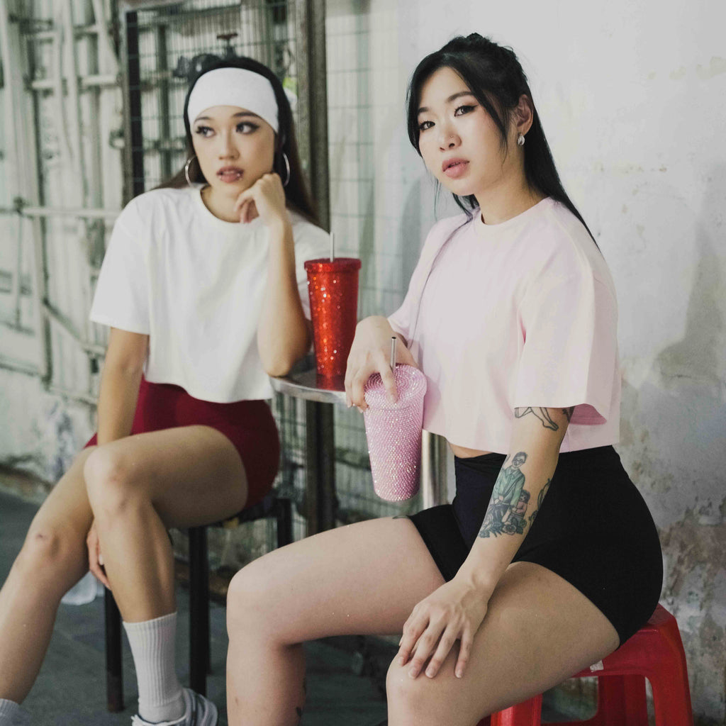 OG BADDIE Classic Relaxed Crop T-shirt