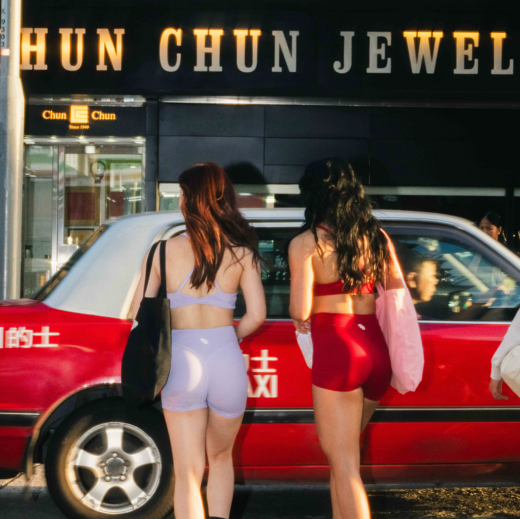 OG BADDIE - Wrap Shorts (Lavendar)