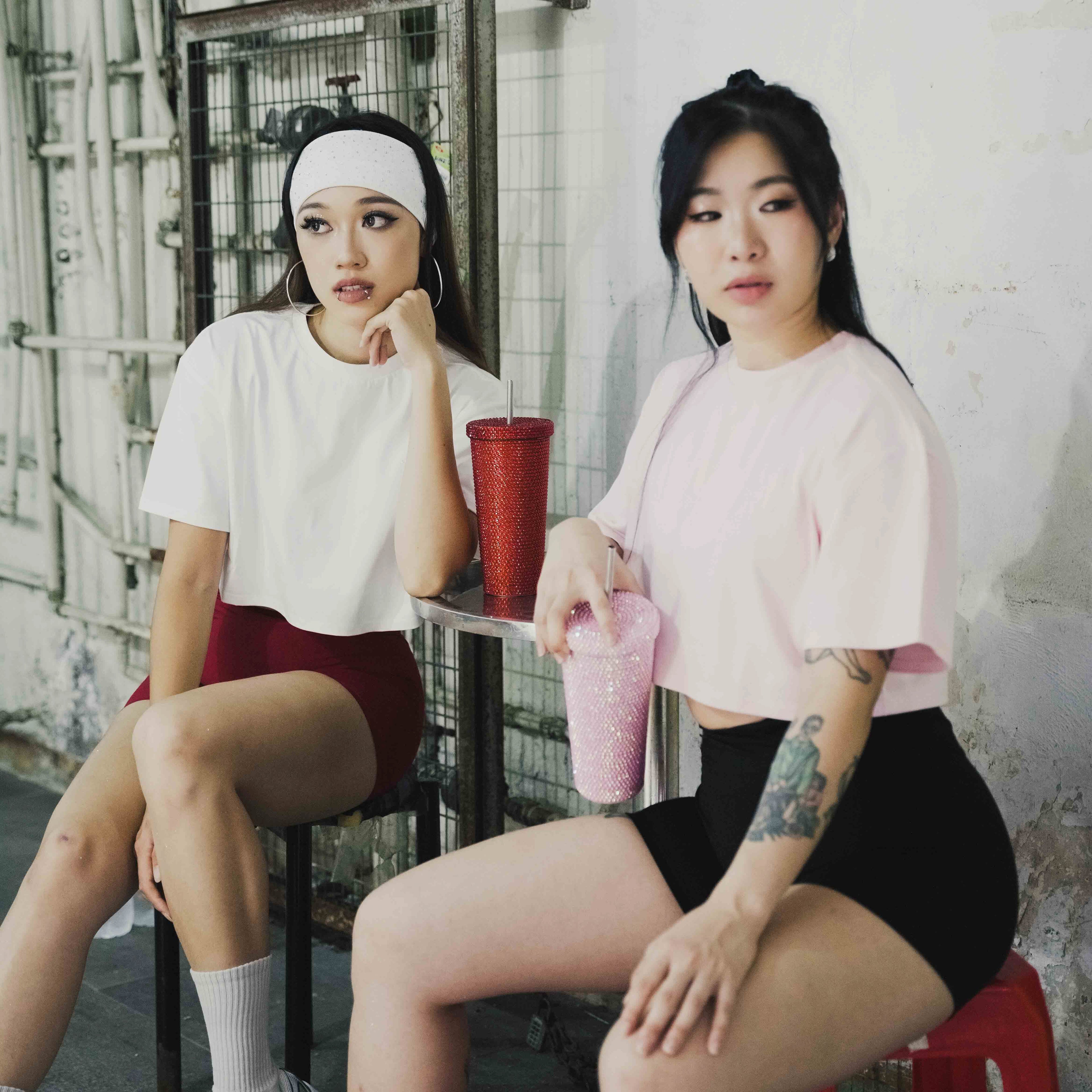 OG BADDIE Classic Relaxed Crop T-shirt