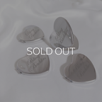 Glow Series 1 - Sculpted Heart Compact Mirror