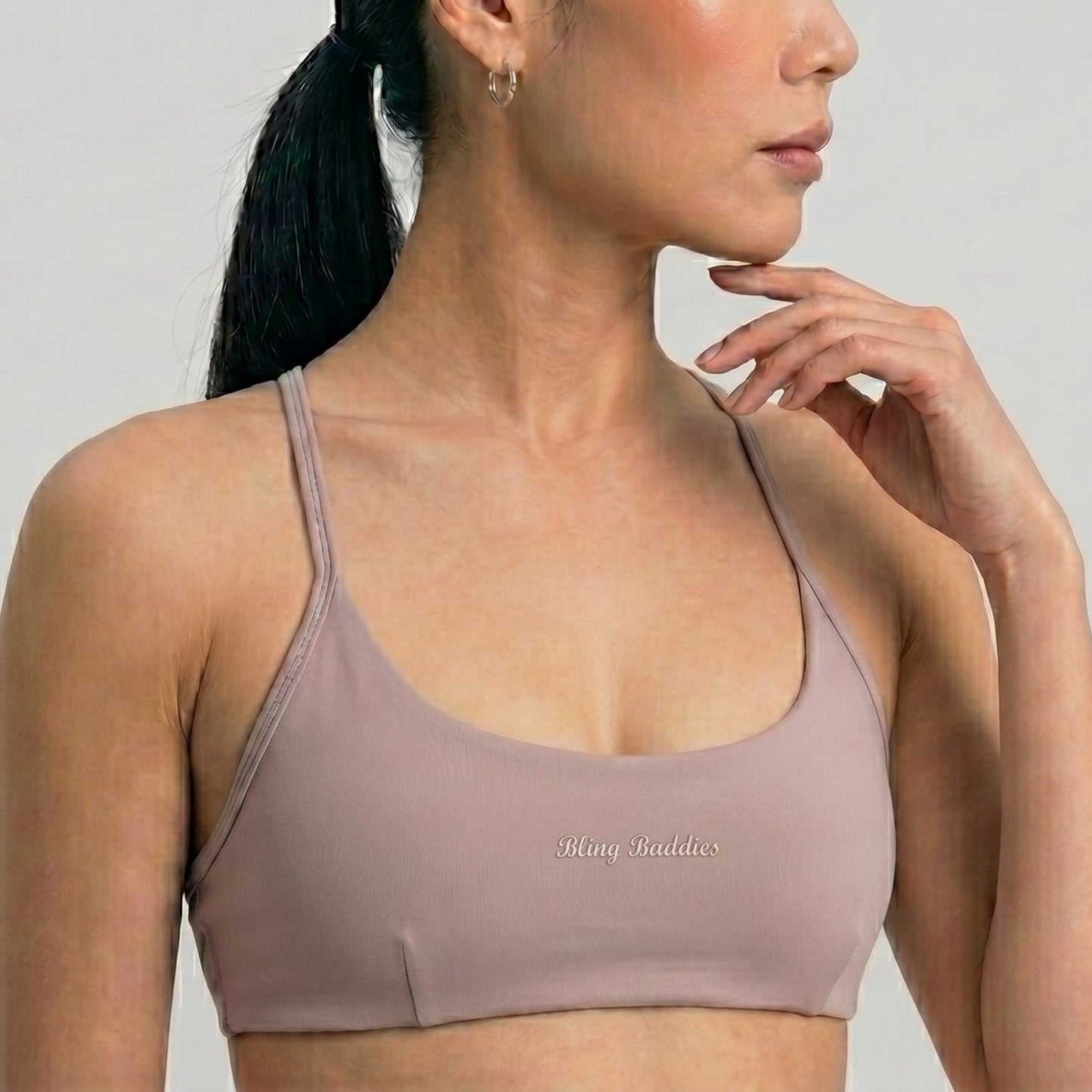 Summer Limited Collection ✦ Lily Strappy Bra (Ballet Pink)