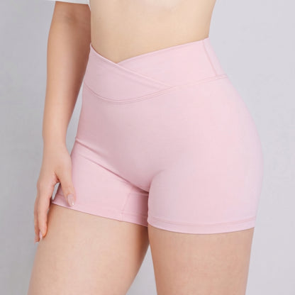 Summer Limited Collection ✦ OG Baddie - Mia Wrap Shorts (Ballet Pink)