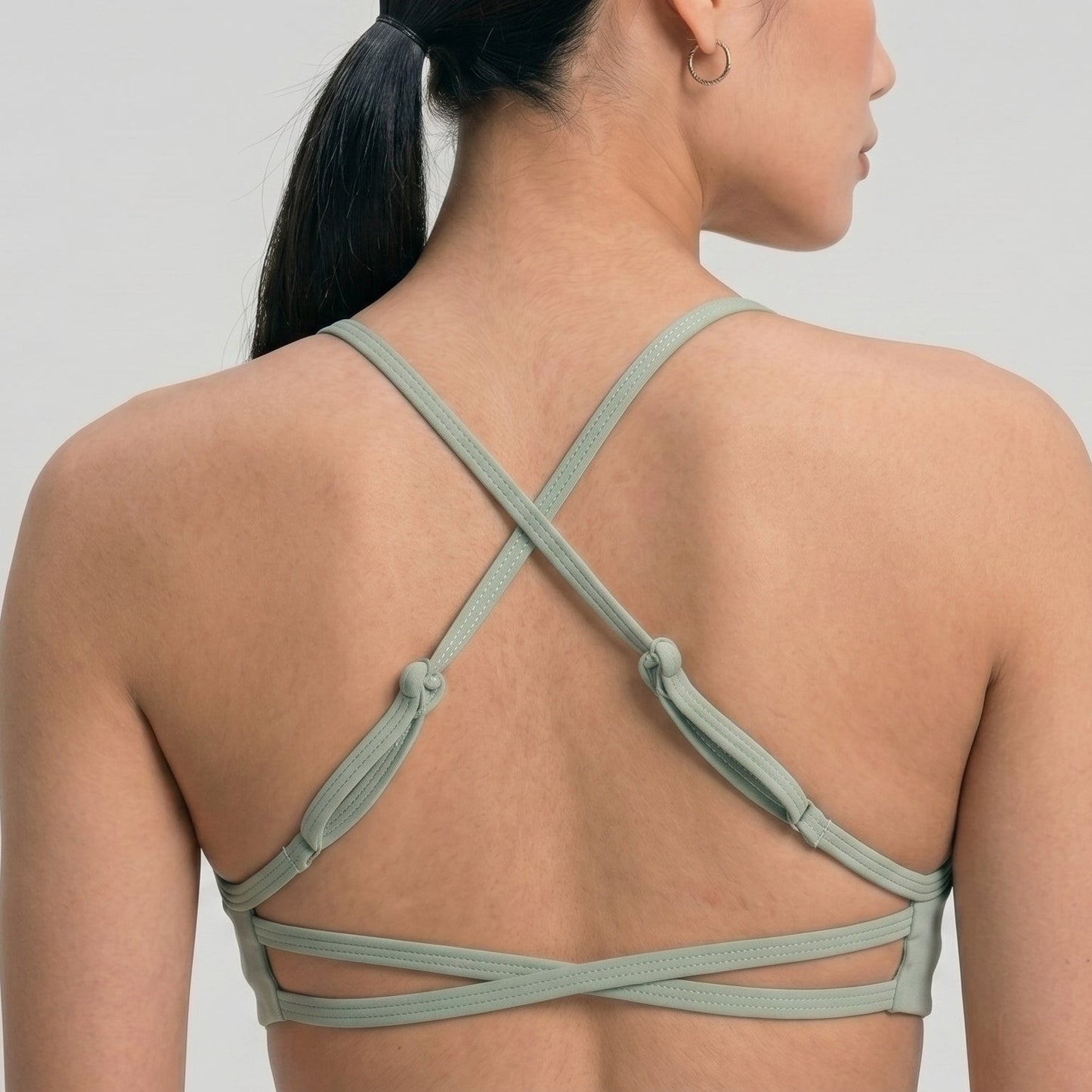 Summer Limited Collection ✦ Lily Strappy Bra (Matcha)
