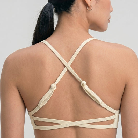 Summer Limited Collection ✦ Lily Strappy Bra (Vanilla)