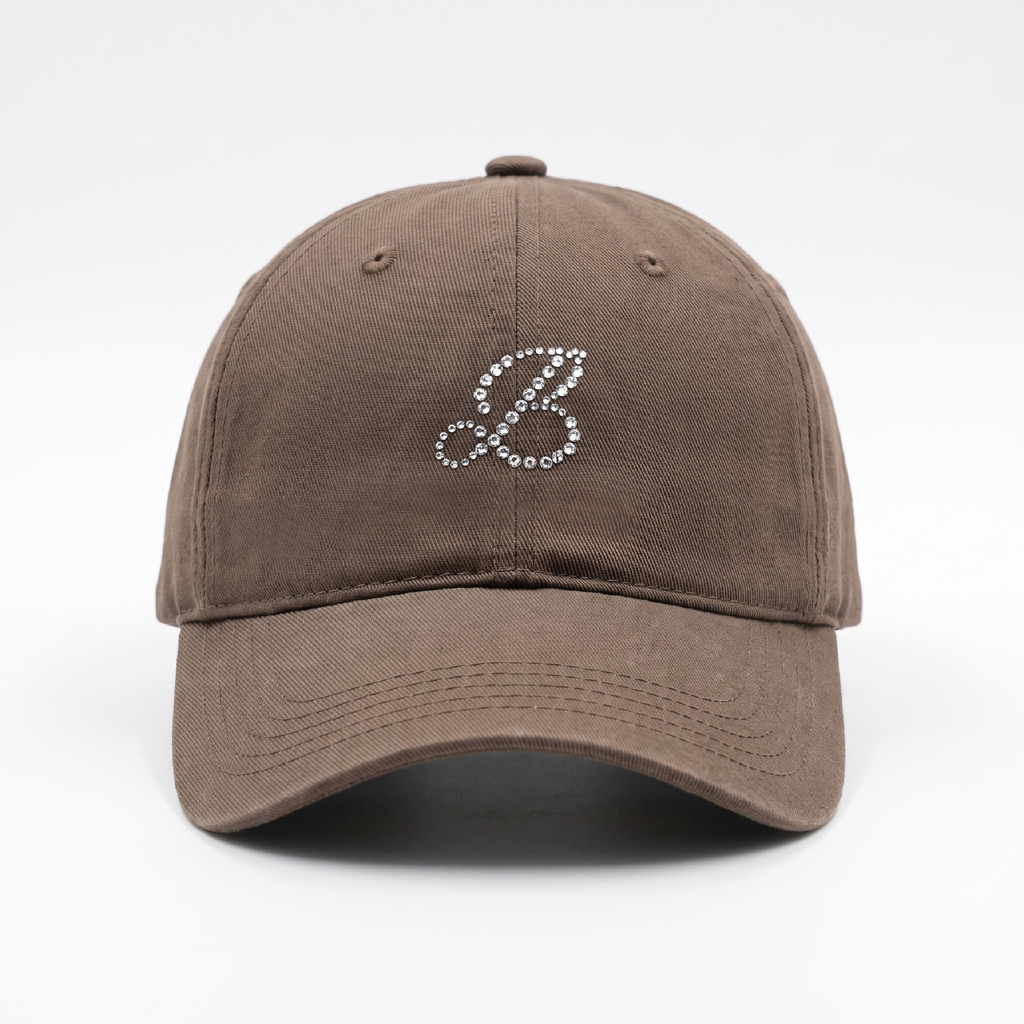 Rhinestone KISSES Cap ✦ Midnight Collection