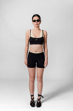 Rhinestone MIA High Support Double-Layered Bra ✦ Midnight Collection