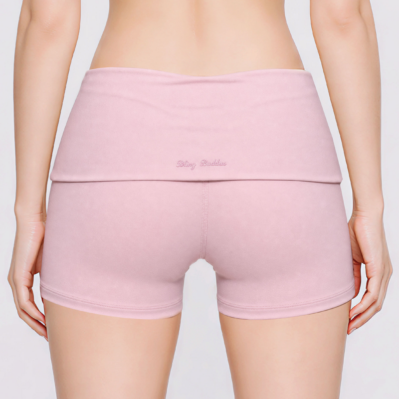 Hidden Scrunch Foldover Sports Shorts ✦ Summer Limited Collection