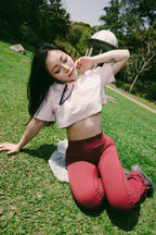VIRGINIA Halter Top 掛頸上衣 - 玫瑰紅 (可拆式胸墊) - Rose綻放限定系列