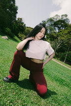 VIRGINIA Halter Top 掛頸上衣 - 玫瑰紅 (可拆式胸墊) - Rose綻放限定系列