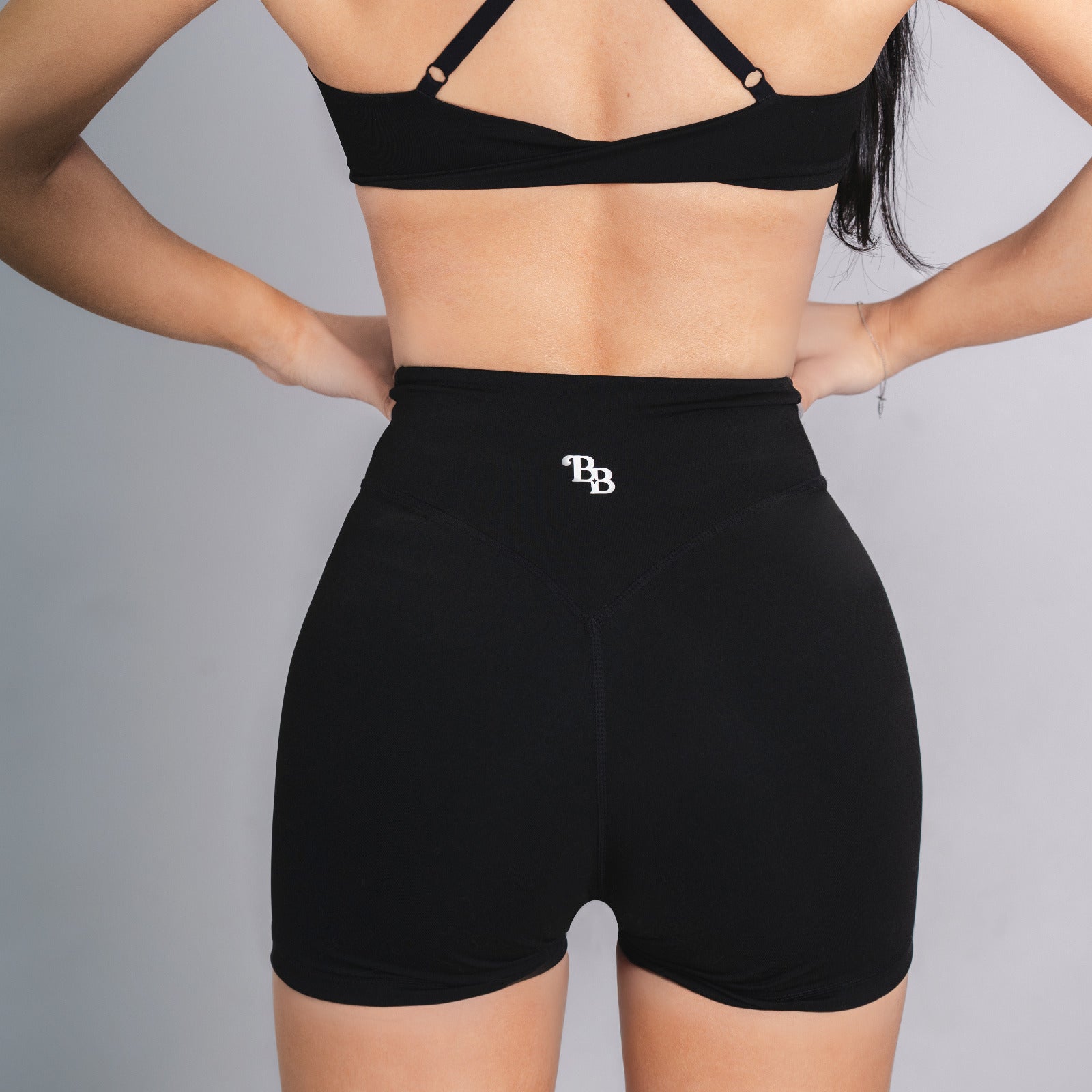 OG Baddie - Mia Wrap Shorts (Black)