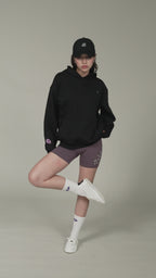 Rhinestone KISSES Oversized Straight Leg Jogger ✦ Midnight Collection