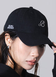 Rhinestone KISSES Cap ✦ Midnight Collection