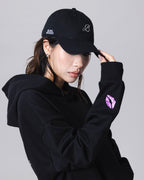 Rhinestone KISSES Hoodie ✦ Midnight Collection