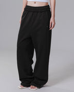 Rhinestone KISSES Oversized Straight Leg Jogger ✦ Midnight Collection